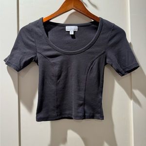TopShop Dark Grey Top
